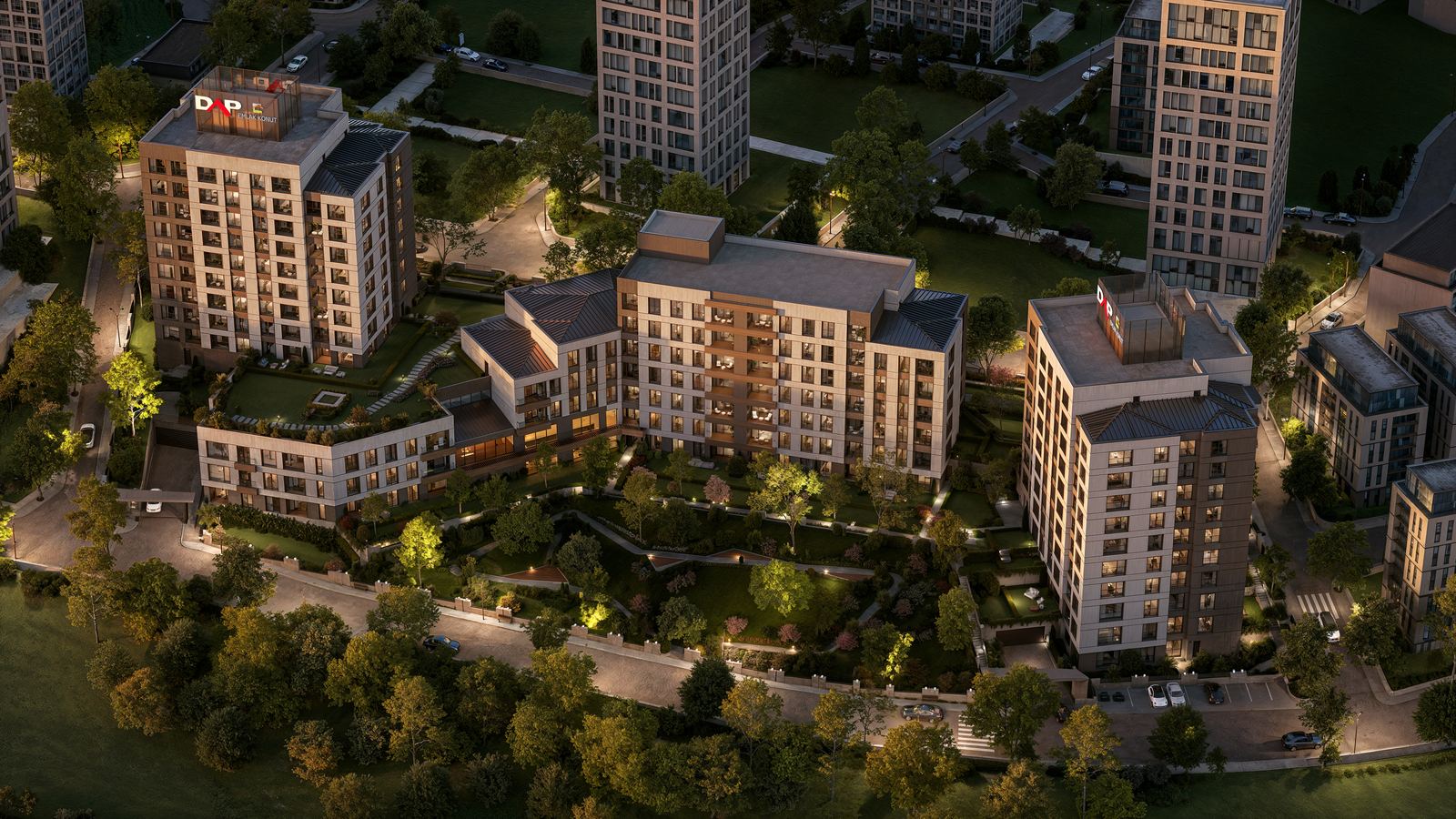 داپ آتاشهیر ۱۷۳ آتاشهیر استانبول پلان معماری