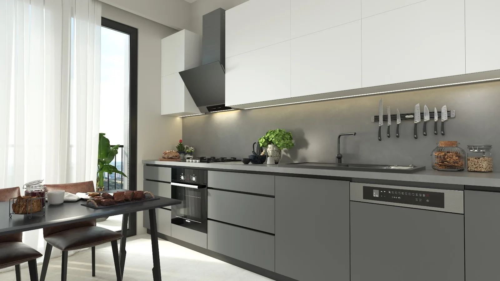 دکوراسیون داخلی آپارتمان Genyap Loft